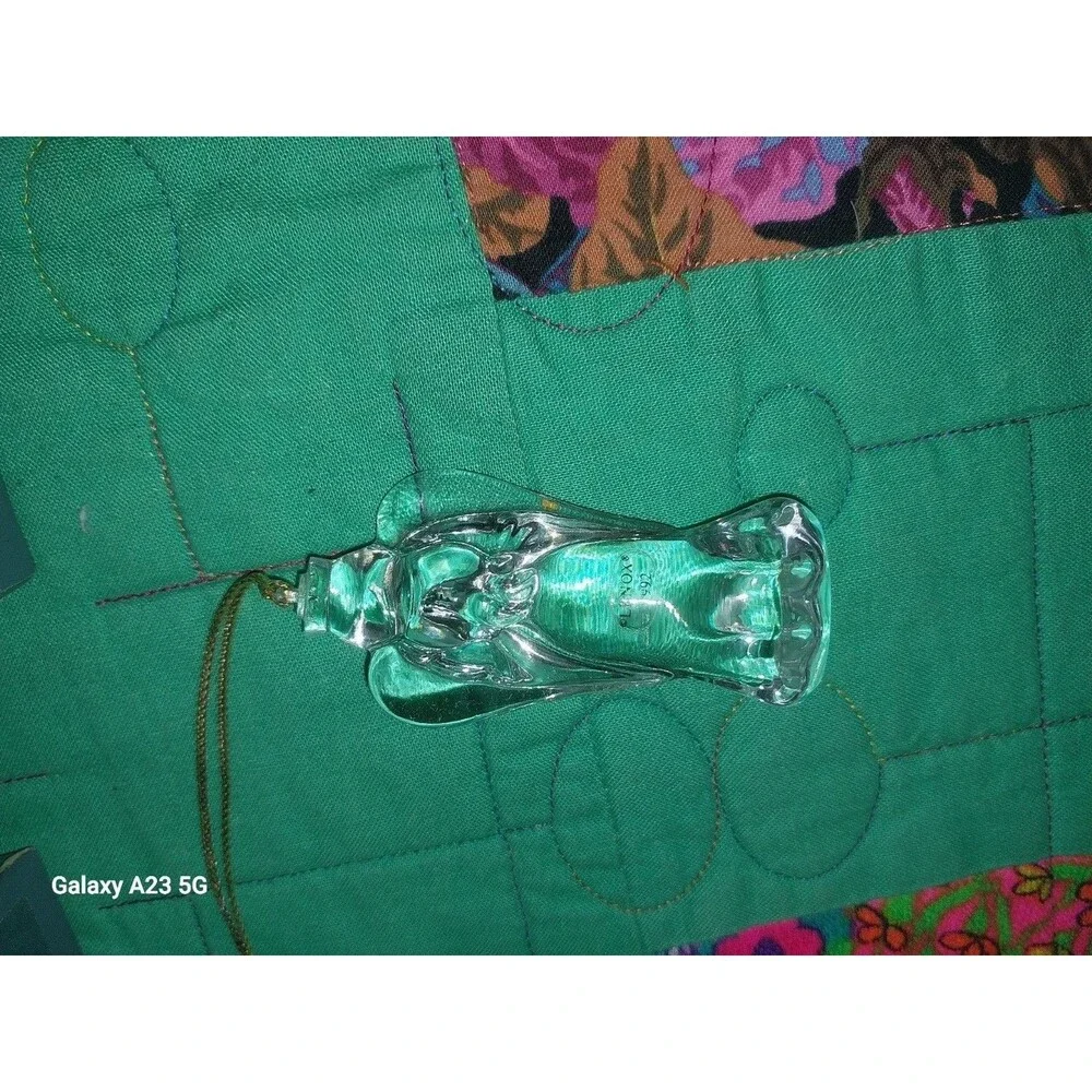 Lennox Crystal Herald Angel Ornament 1992